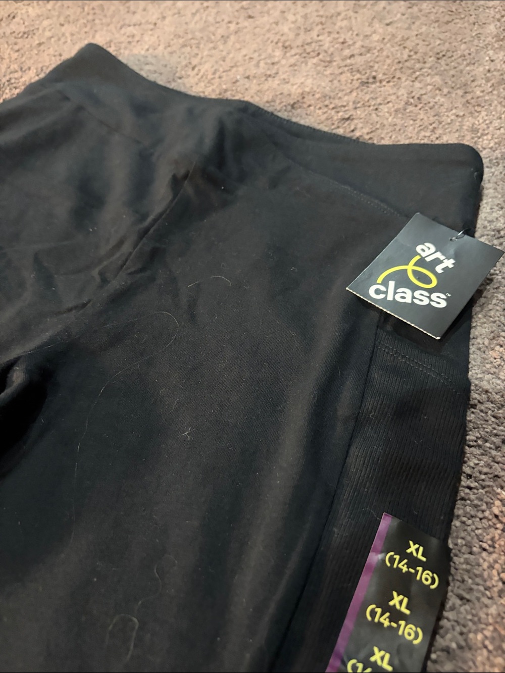 art class Black Kids High-Rise Athletic Leggings